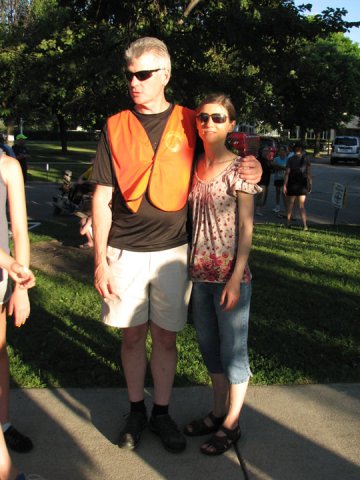 Pre-race bustle : Wednesday July 29th