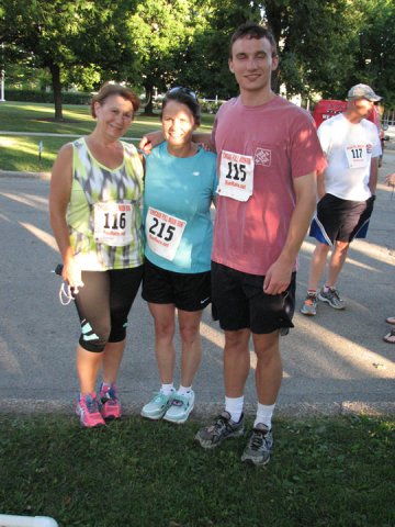 Pre-race bustle : Wednesday July 29th