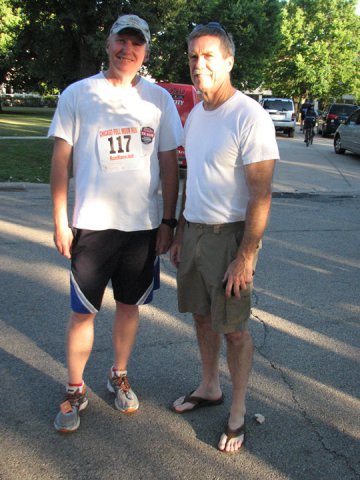 Pre-race bustle : Wednesday July 29th
