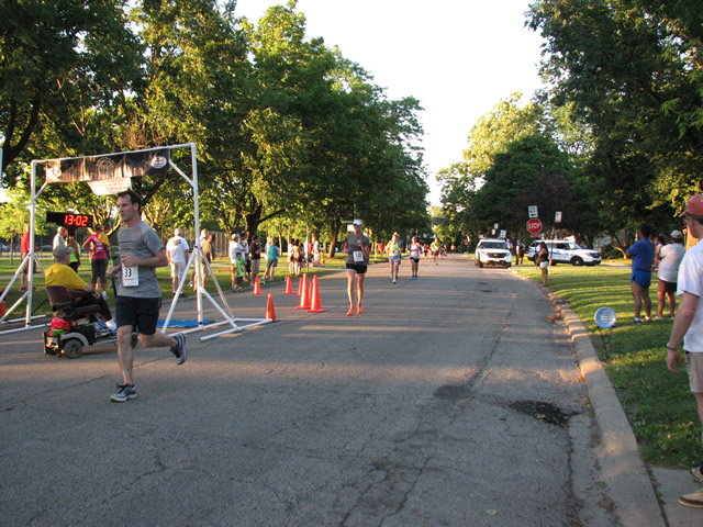 Race Action Near the Finish Area : Wednesday July 29th