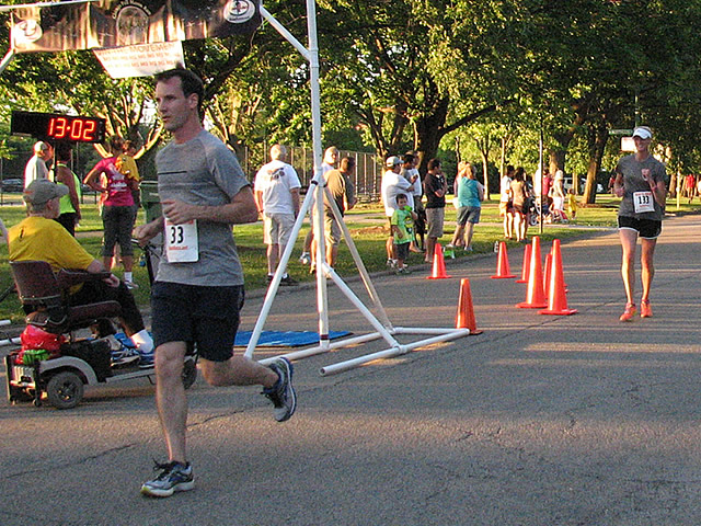 Race Action Near the Finish Area : Wednesday July 29th