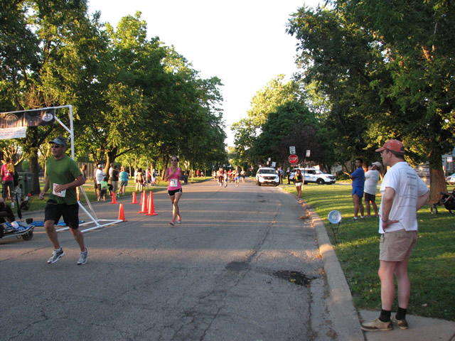 Race Action Near the Finish Area : Wednesday July 29th