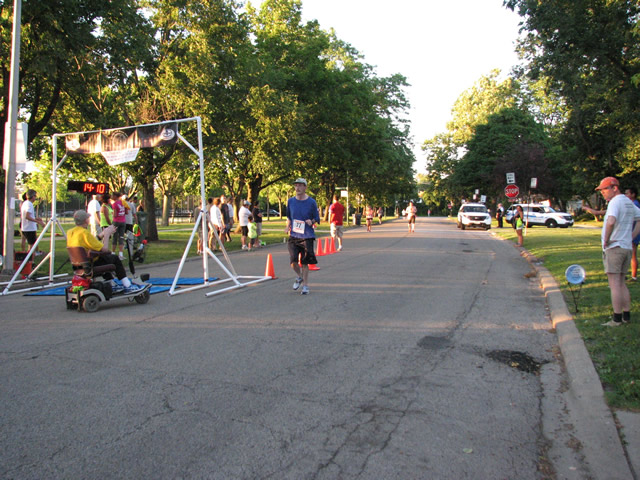 Race Action Near the Finish Area : Wednesday July 29th