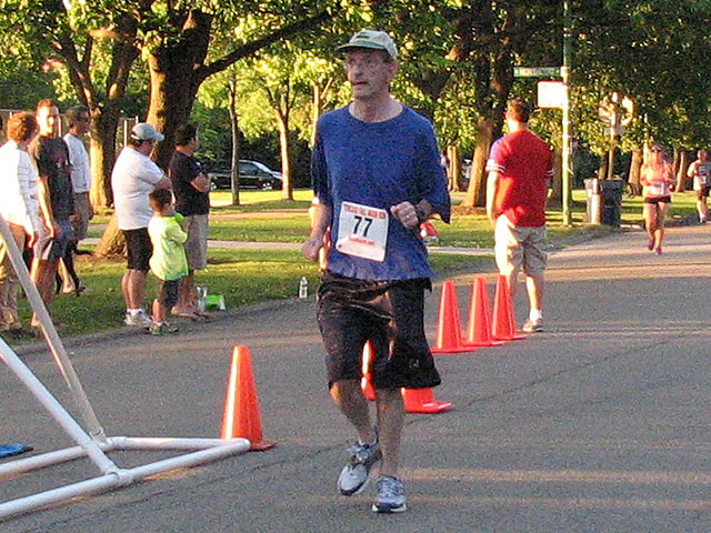 Race Action Near the Finish Area : Wednesday July 29th