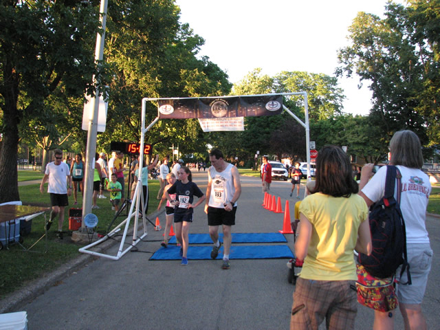 Race Action Near the Finish Area : Wednesday July 29th