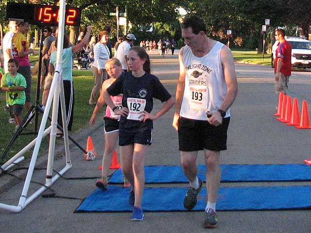Race Action Near the Finish Area : Wednesday July 29th