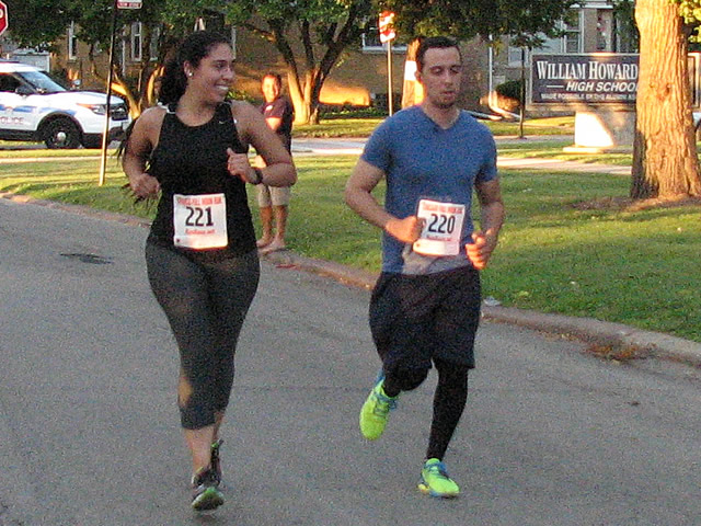 Race Action Near the Finish Area : Wednesday July 29th