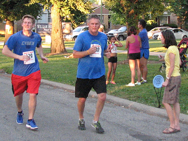 Race Action Near the Finish Area : Wednesday July 29th