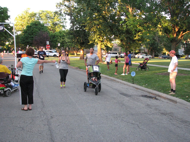 Race Action Near the Finish Area : Wednesday July 29th