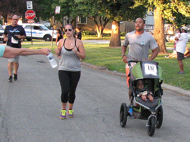 Race Action Near the Finish Area : Wednesday July 29th