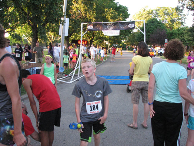Race Action Near the Finish Area : Wednesday July 29th