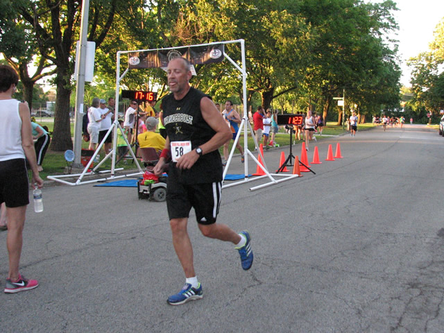Race Action Near the Finish Area : Wednesday July 29th