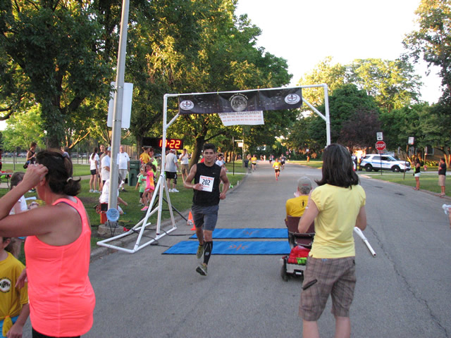 Race Action Near the Finish Area : Wednesday July 29th