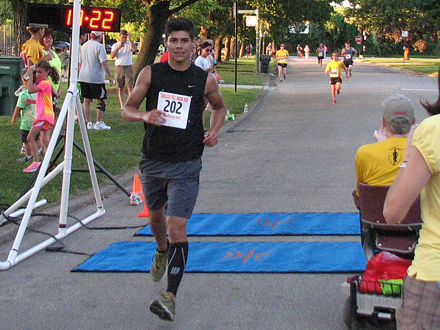 Race Action Near the Finish Area : Wednesday July 29th