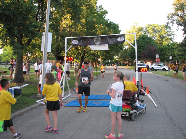 Race Action Near the Finish Area : Wednesday July 29th