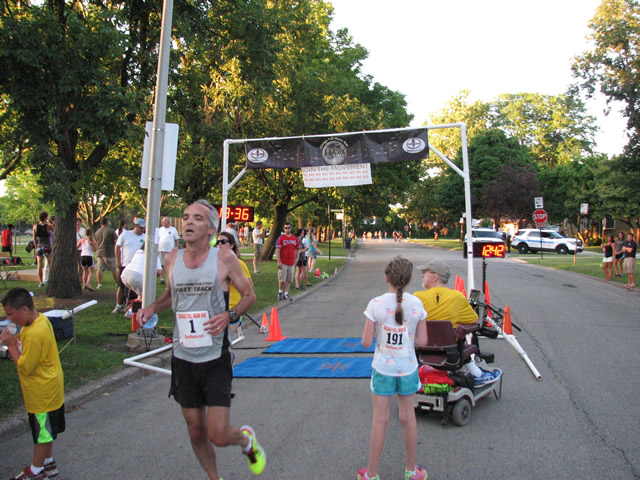 Race Action Near the Finish Area : Wednesday July 29th