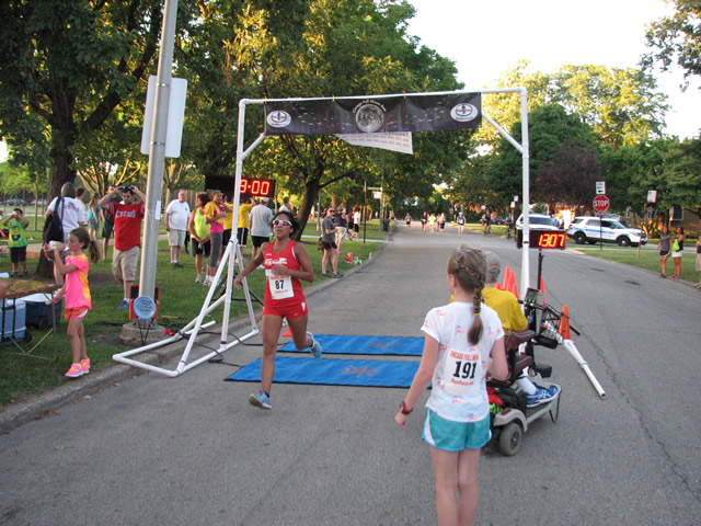 Race Action Near the Finish Area : Wednesday July 29th