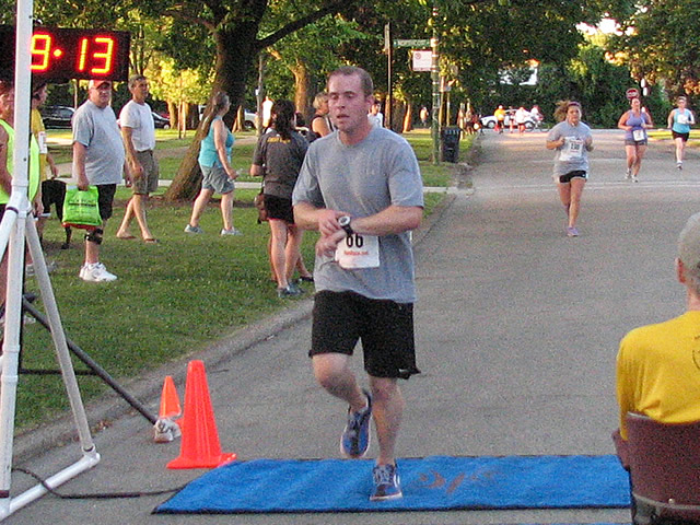 Race Action Near the Finish Area : Wednesday July 29th