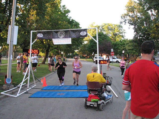Race Action Near the Finish Area : Wednesday July 29th