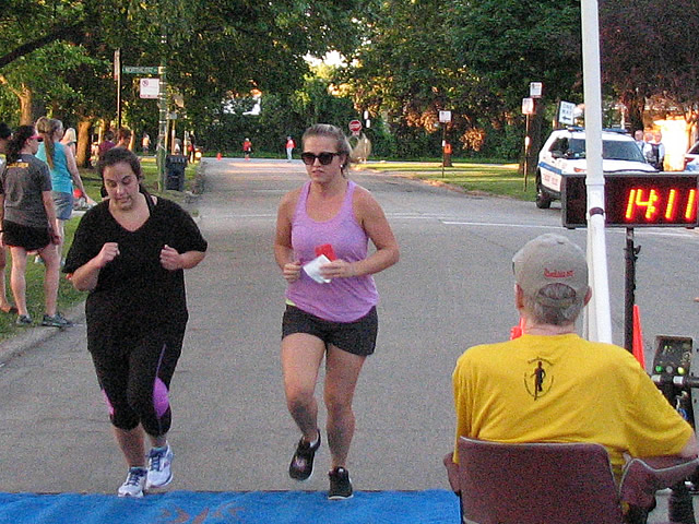 Race Action Near the Finish Area : Wednesday July 29th