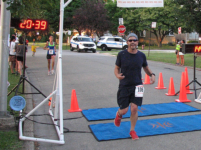 Race Action Near the Finish Area : Wednesday July 29th