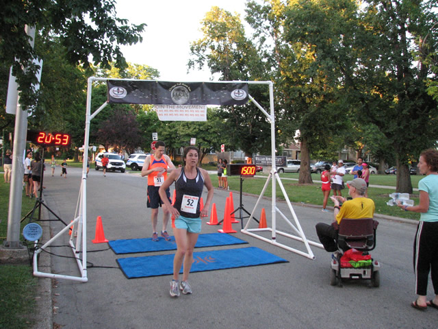 Race Action Near the Finish Area : Wednesday July 29th