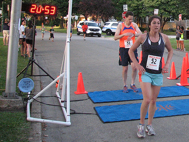 Race Action Near the Finish Area : Wednesday July 29th