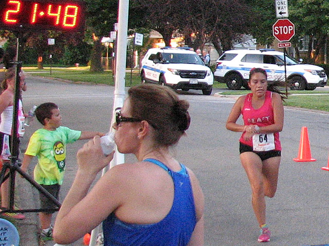 Race Action Near the Finish Area : Wednesday July 29th