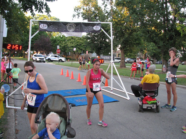 Race Action Near the Finish Area : Wednesday July 29th
