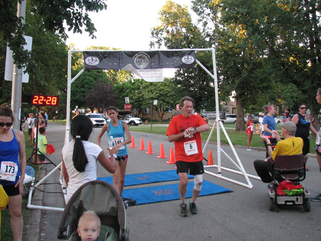 Race Action Near the Finish Area : Wednesday July 29th