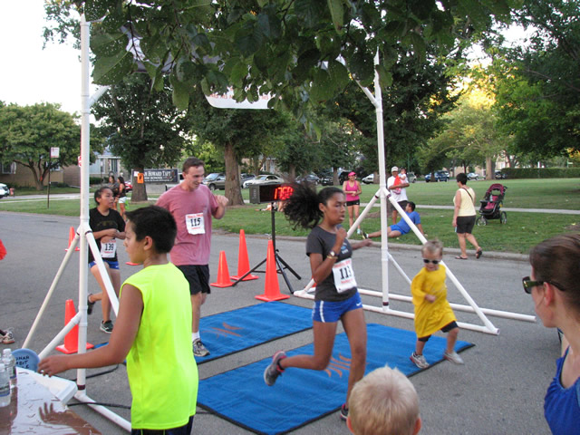 Race Action Near the Finish Area : Wednesday July 29th