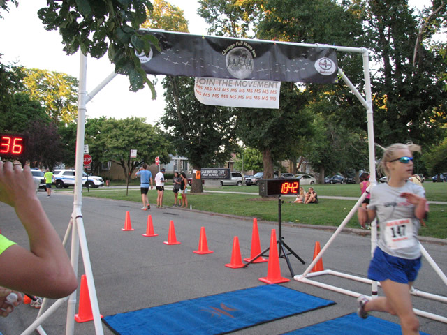 Race Action Near the Finish Area : Wednesday July 29th