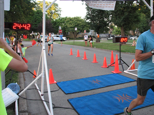 Race Action Near the Finish Area : Wednesday July 29th