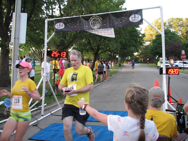 Race Action Near the Finish Area : Wednesday July 29th