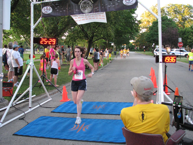 Race Action Near the Finish Area : Wednesday July 29th