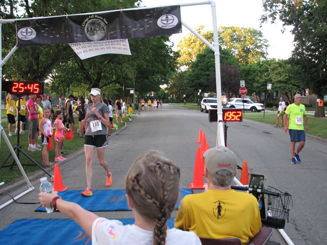 Race Action Near the Finish Area : Wednesday July 29th