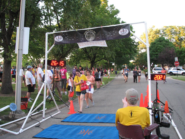 Race Action Near the Finish Area : Wednesday July 29th