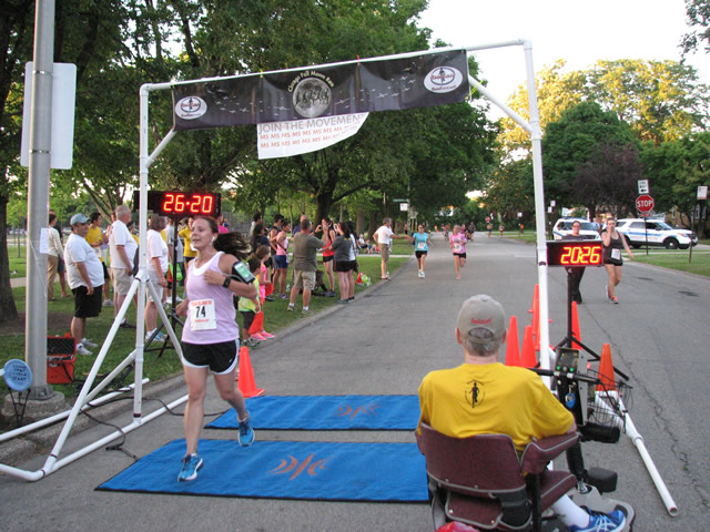 Race Action Near the Finish Area : Wednesday July 29th