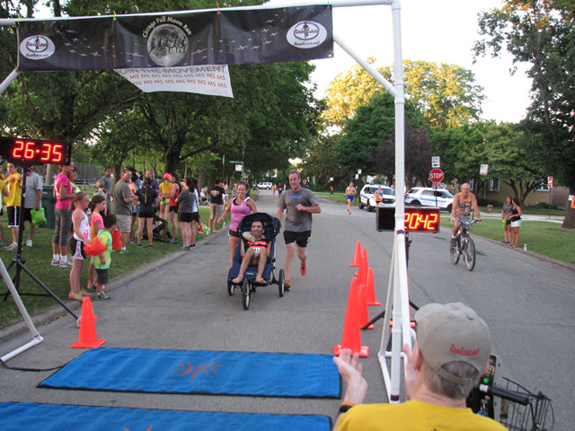 Race Action Near the Finish Area : Wednesday July 29th