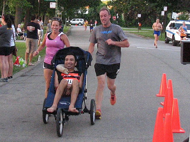 Race Action Near the Finish Area : Wednesday July 29th
