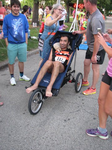 Race Action Near the Finish Area : Wednesday July 29th