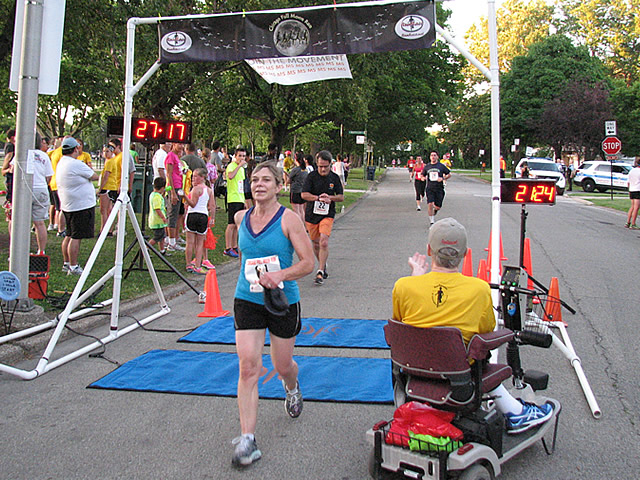 Race Action Near the Finish Area : Wednesday July 29th