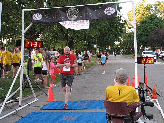 Race Action Near the Finish Area : Wednesday July 29th