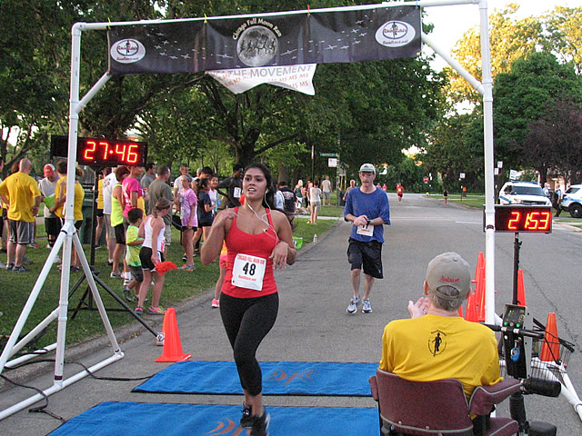 Race Action Near the Finish Area : Wednesday July 29th
