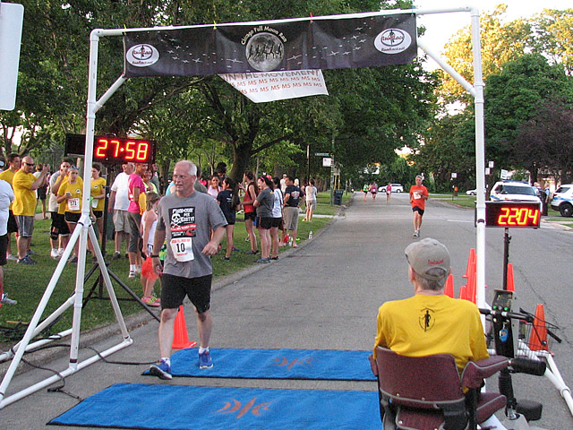 Race Action Near the Finish Area : Wednesday July 29th