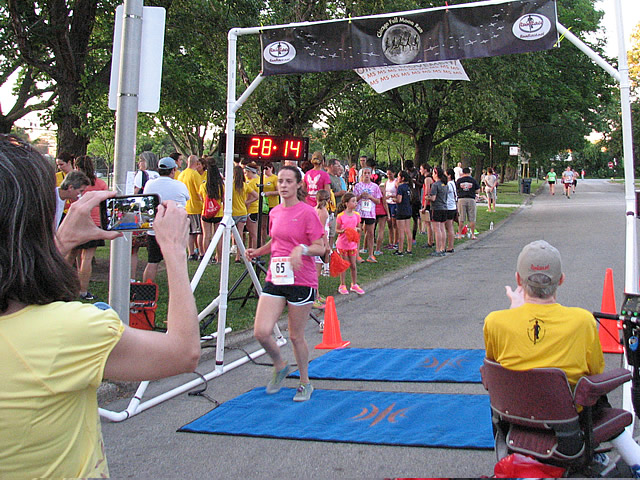 Race Action Near the Finish Area : Wednesday July 29th