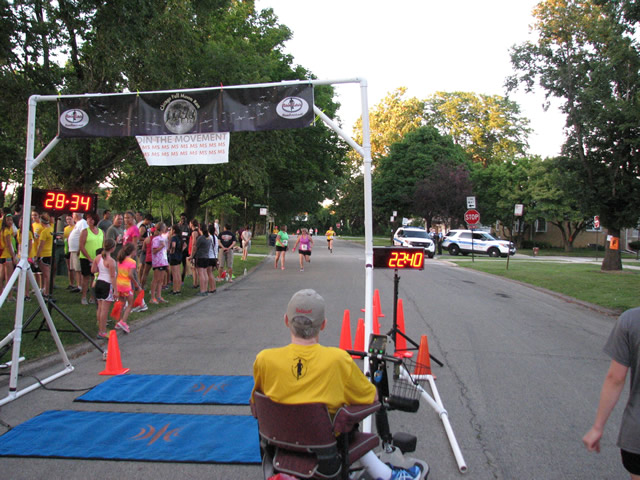 Race Action Near the Finish Area : Wednesday July 29th