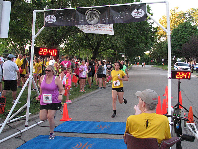 Race Action Near the Finish Area : Wednesday July 29th
