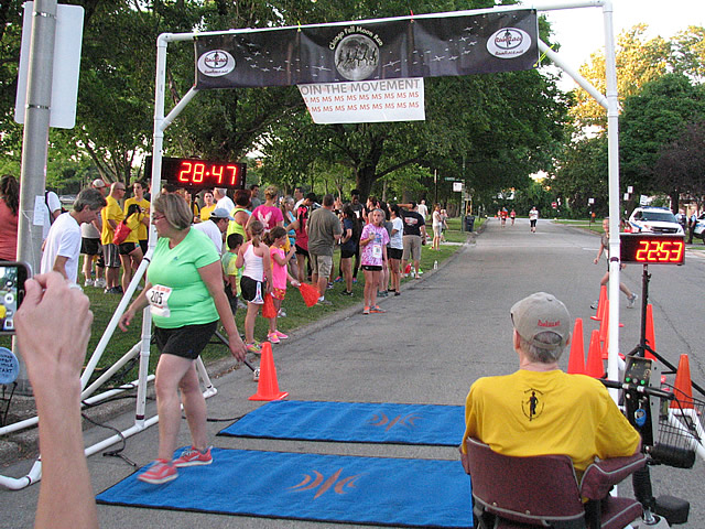 Race Action Near the Finish Area : Wednesday July 29th