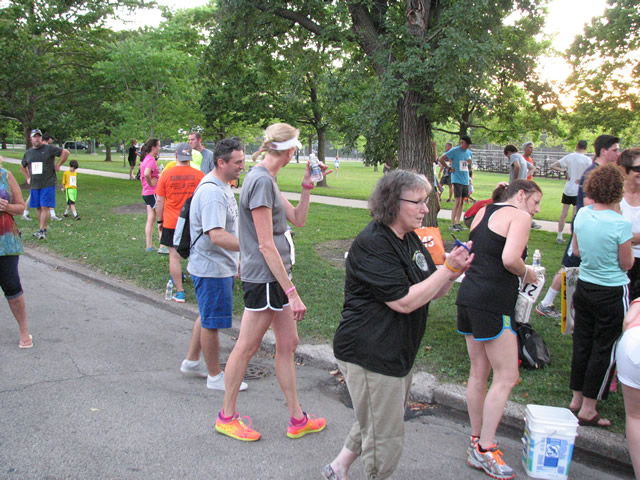Race Action Near the Finish Area : Wednesday July 29th